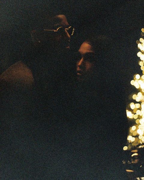 Lori Harvey poses a picture with boyfriend Michael B. Jordan.
